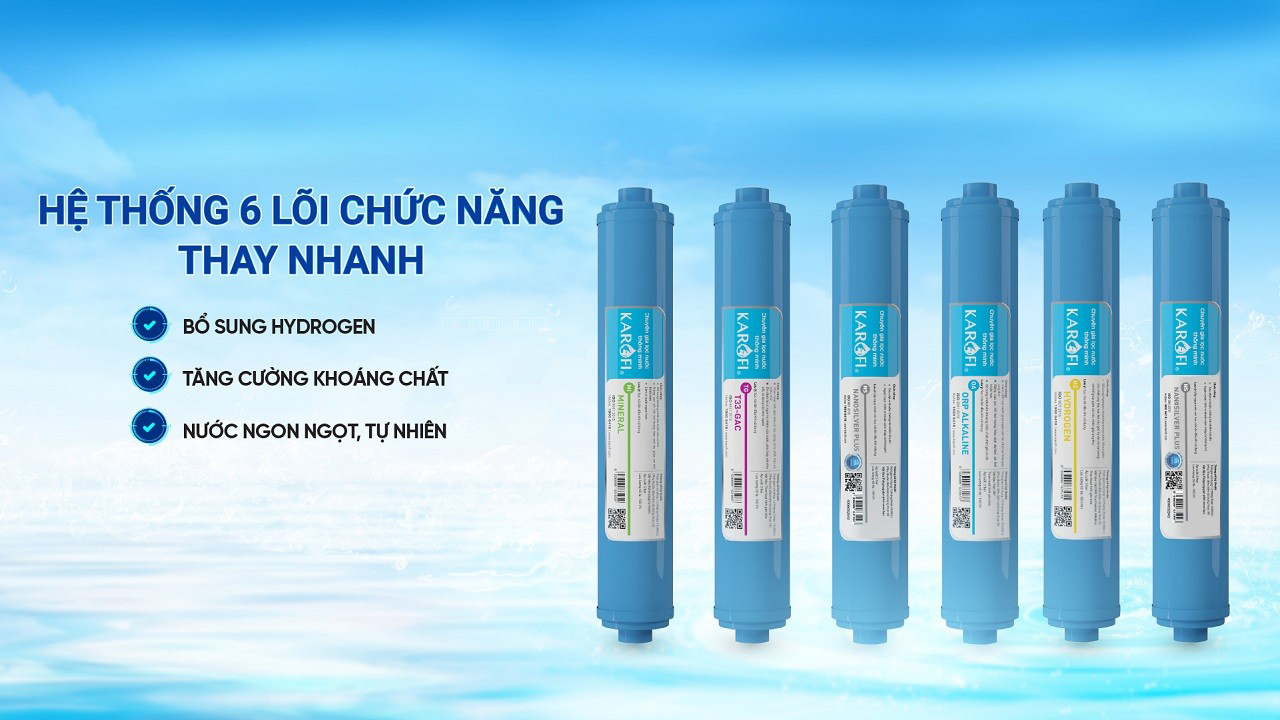 Máy lọc nước Hydrogen Karofi KHY-TN88 