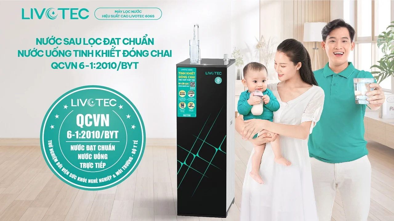 Máy lọc nước Karofi Livotec 606