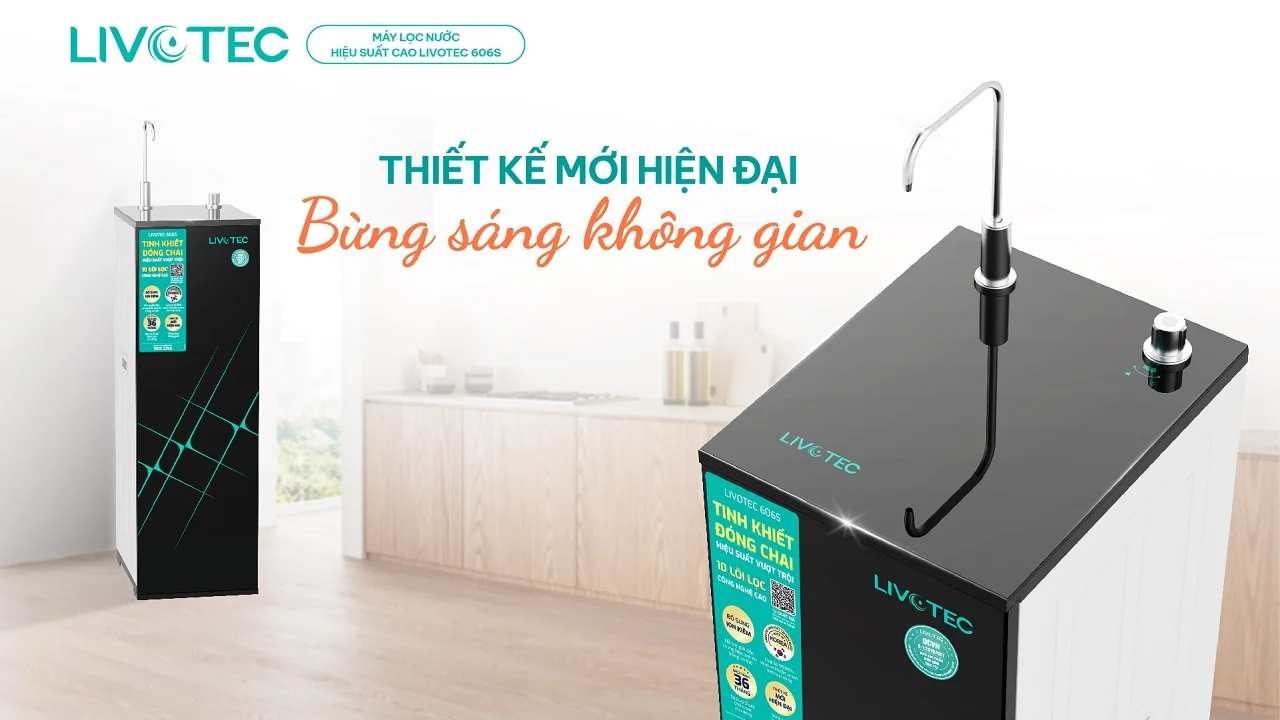 Máy lọc nước Karofi Livotec 606