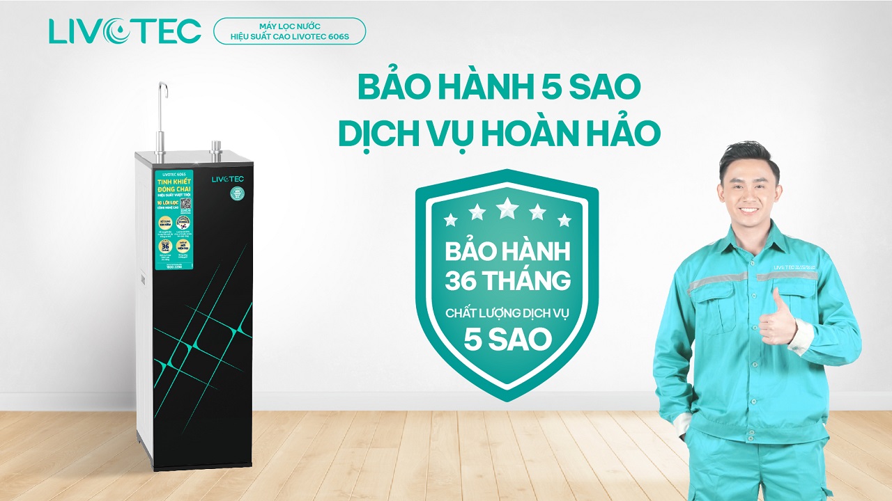 Máy lọc nước Karofi Livotec 606