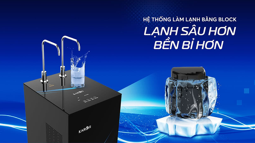 Máy lọc nước nóng lạnh Karofi KAD-N69