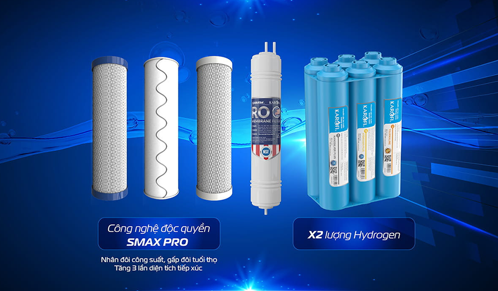 Máy lọc nước nóng lạnh Karofi KAD-N69