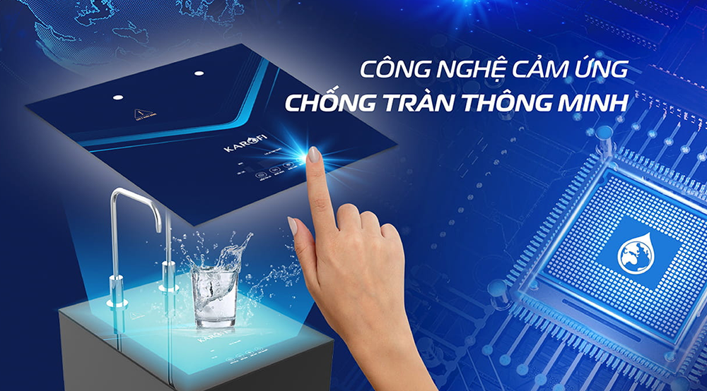 Máy lọc nước nóng lạnh Karofi KAD-N69