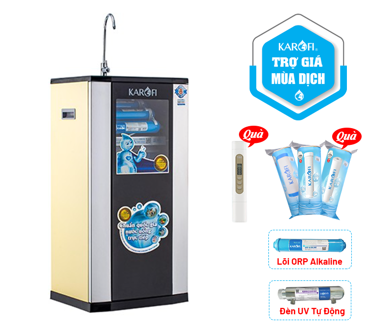 Máy lọc nước Karofi ERO80 + ORP + UV - 10 cấp lọc