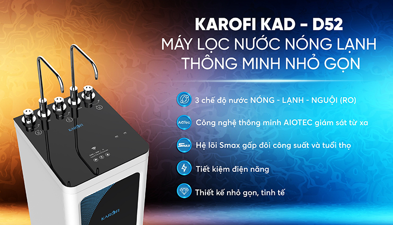 Video giới thiệu máy lọc nước Karofi KAD-D52
