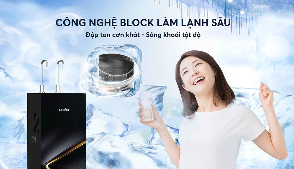 Máy lọc nước nóng lạnh Karofi KAD-N89