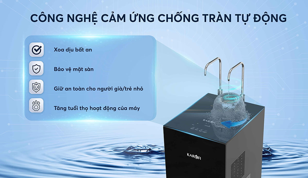 Máy lọc nước nóng lạnh Karofi KAD-N89