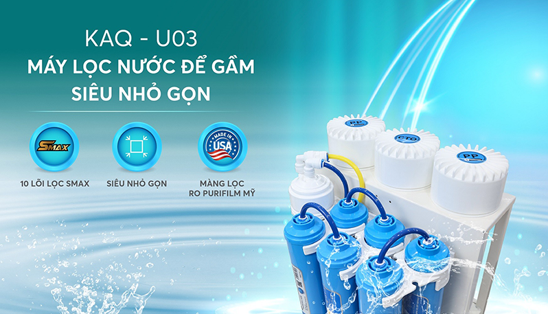 Video giới thiệu máy lọc nước Karofi KAQ-U03