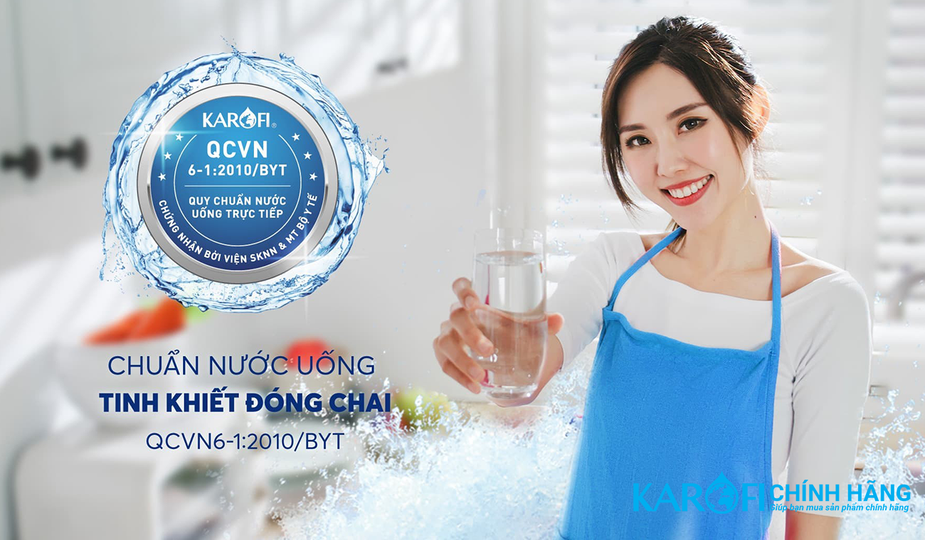 Máy lọc nước Karofi KAQ-U96 - 10 Lõi Cao Cấp