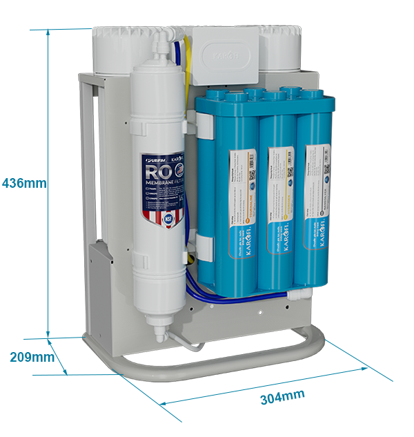 Thông số kỹ thuật Máy lọc nước Karofi KAQ-U96 - 10 Lõi Cao Cấp