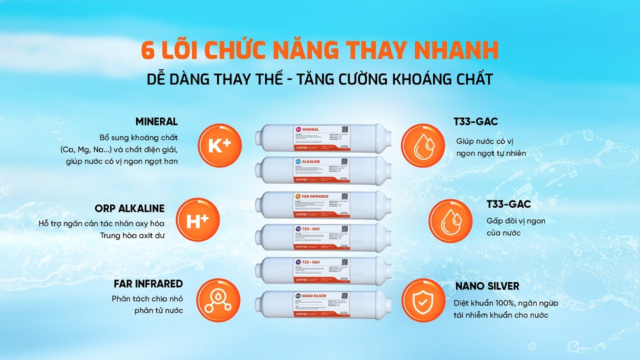 Máy lọc nước Karofi Livotec 216 