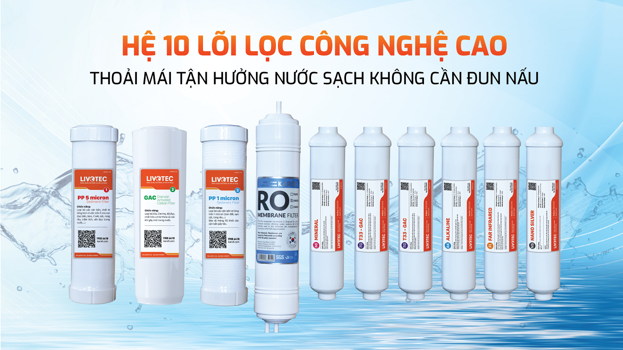 Máy lọc nước Karofi Livotec 506