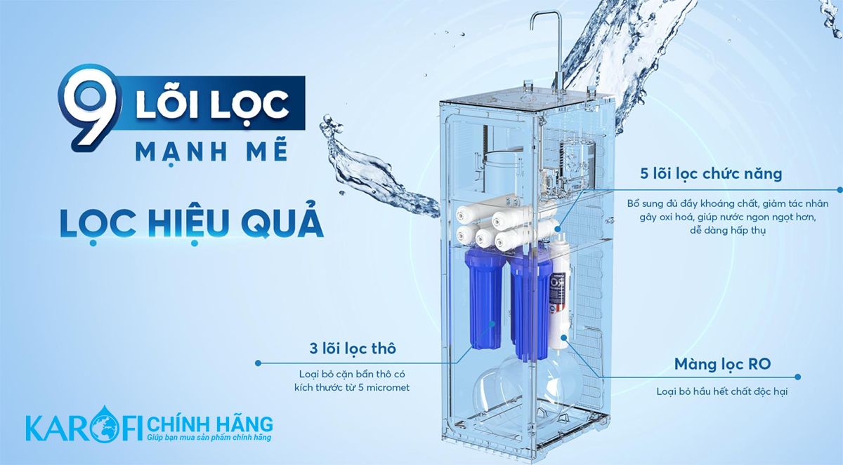 9 Lõi lọc hiệu quả