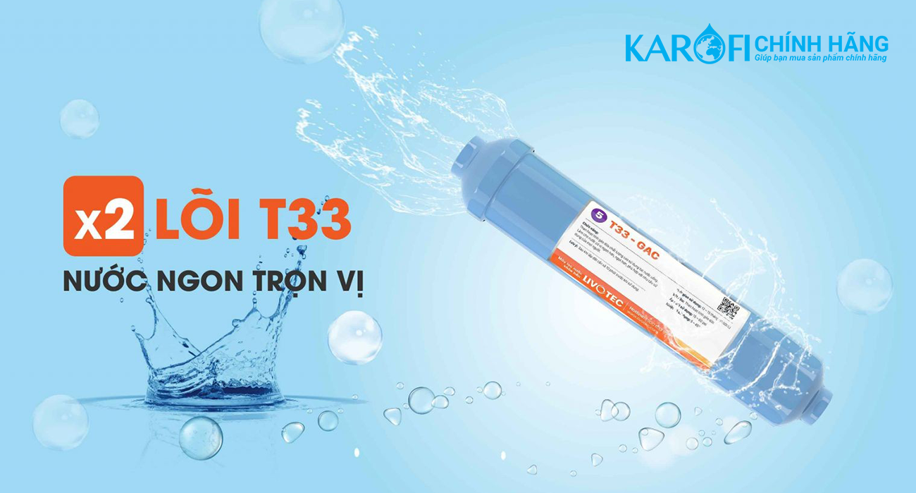 Máy lọc nước Karofi Livotec LRC110-T