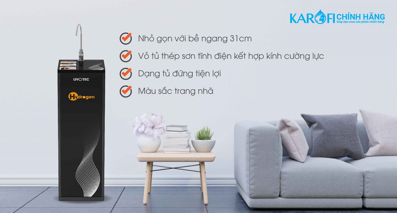 Máy lọc nước Karofi Livotec LRC110-H