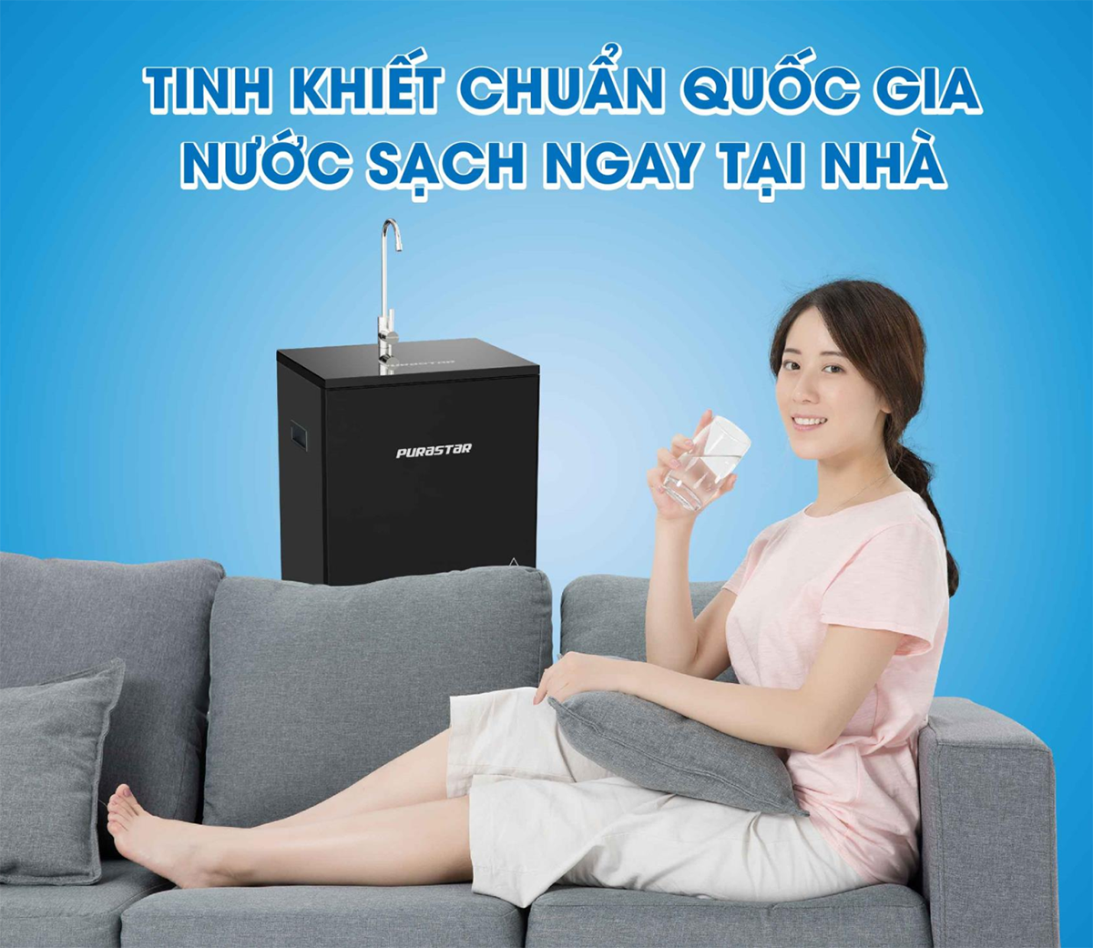 Đạt chuẩn nước uống tinh khiết