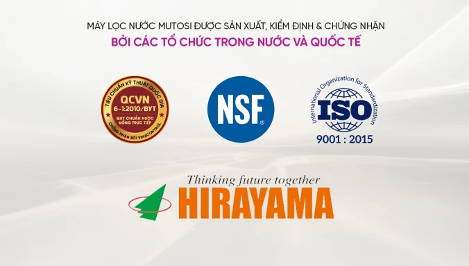 Máy lọc nước Mutosi MP-192