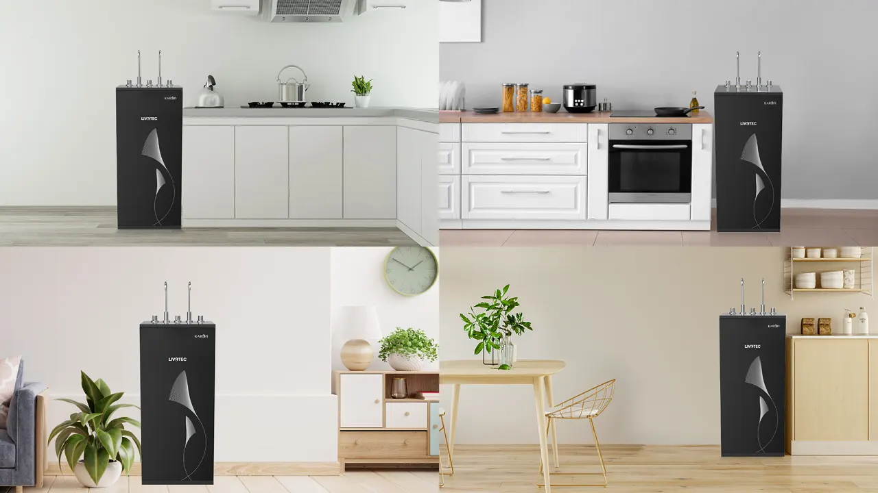 Máy lọc nước nóng lạnh Karofi Livotec 629