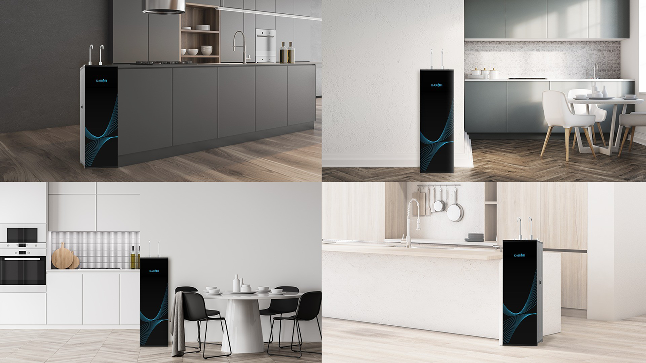 Máy lọc nước nóng lạnh Karofi KAD-X56
