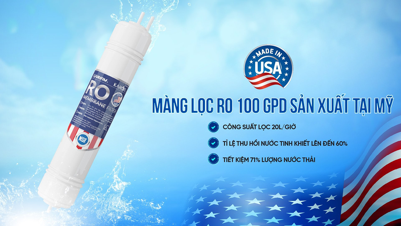 Máy lọc nước nóng lạnh Karofi KHY-TN86