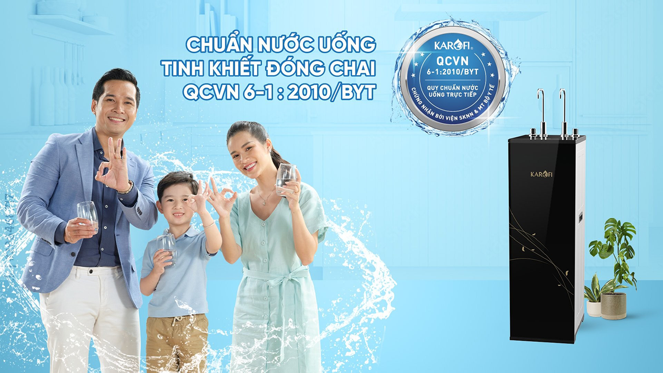 Máy lọc nước nóng lạnh Karofi KHY-TN86