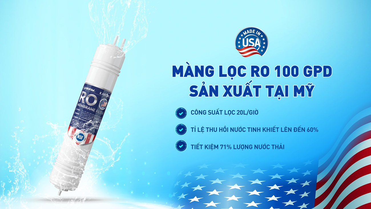 Máy lọc nước nóng nguội Karofi KAH-X29