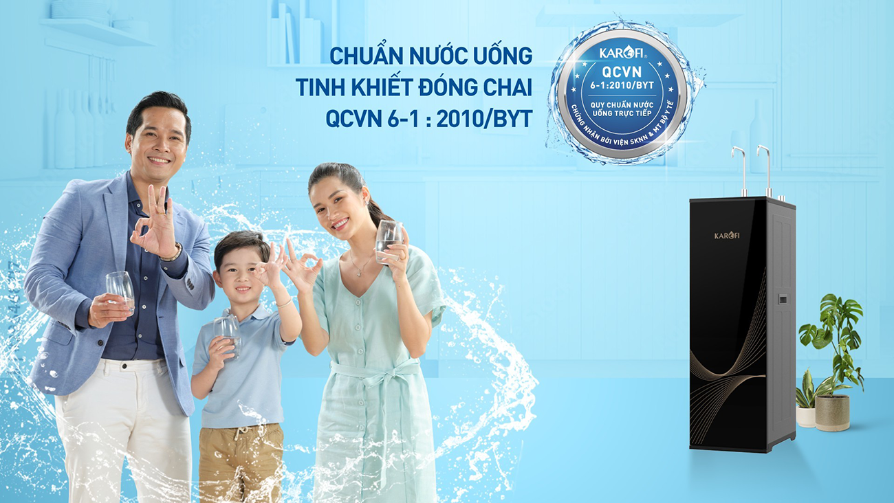Máy lọc nước nóng nguội Karofi KAH-X29