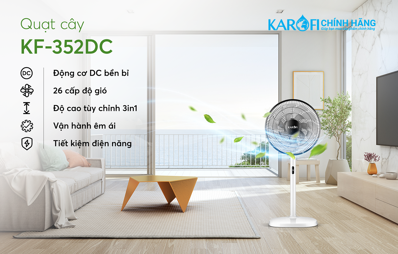 Quạt cây Karofi KF-352DC