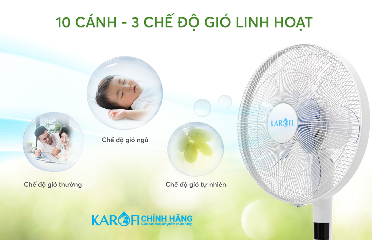Quạt cây Karofi KF-402AC