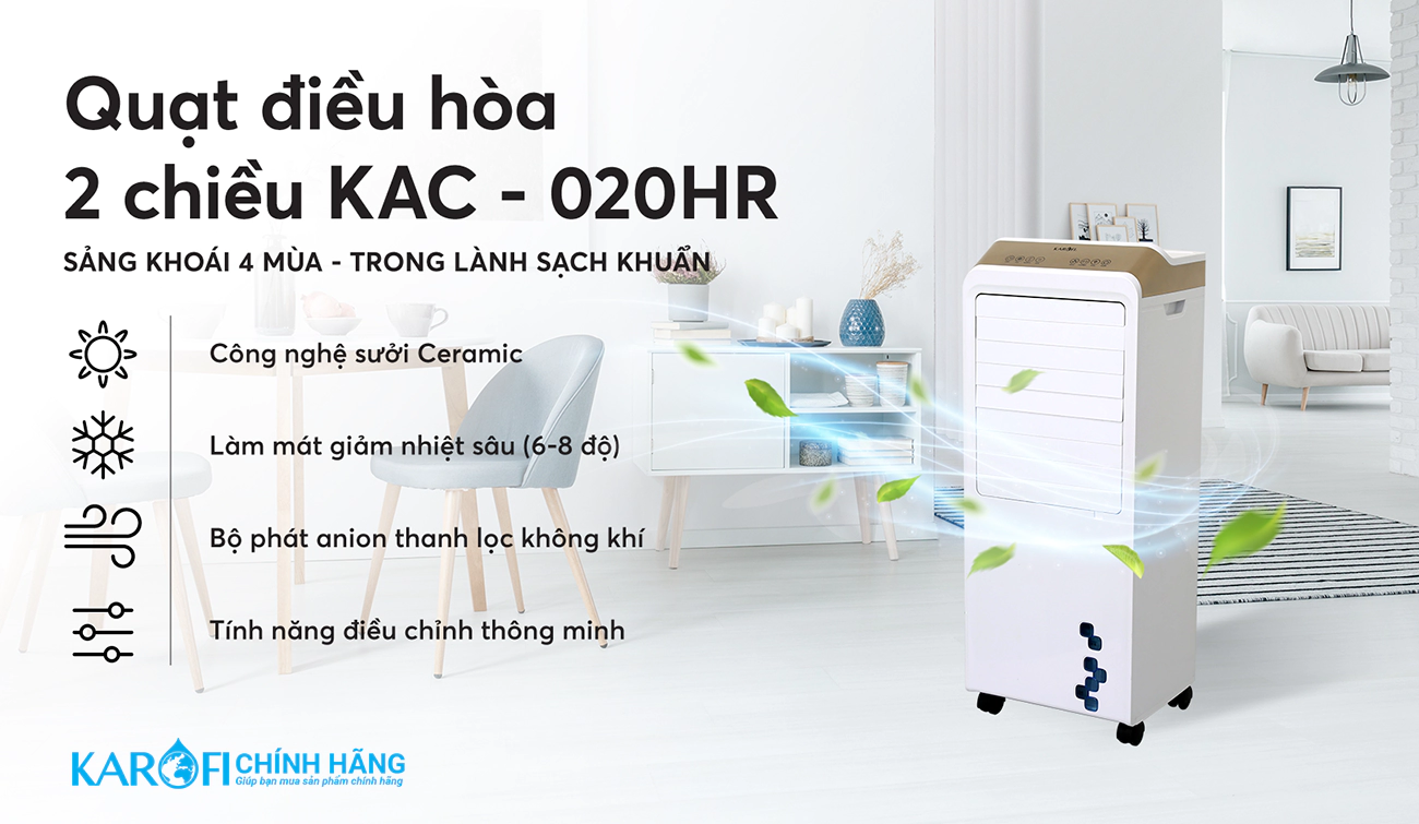Quạt điều hoà Karofi KAC-020HR