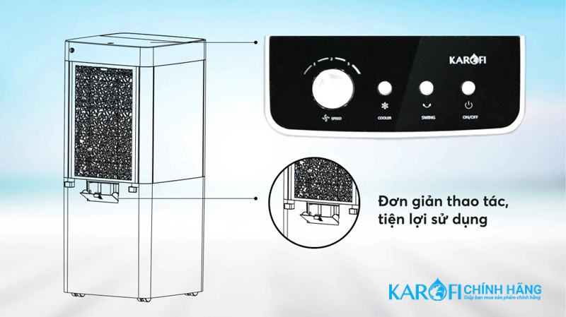 Quạt điều hoà Karofi KAC-E41