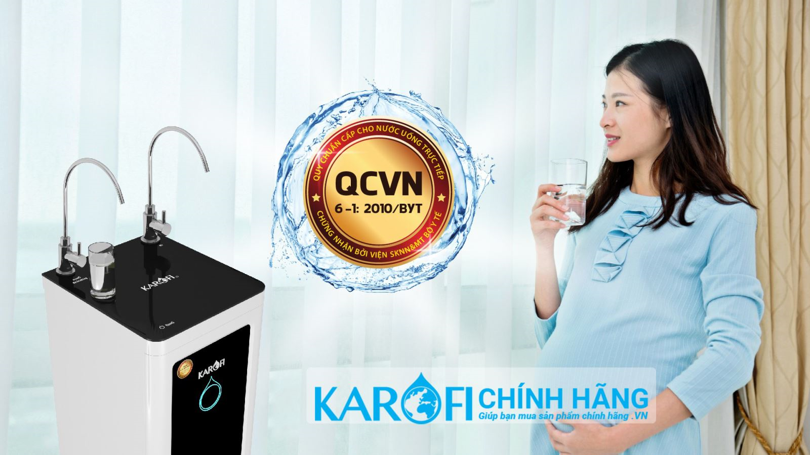 Máy lọc nước Karofi Optimus O-S139-NS