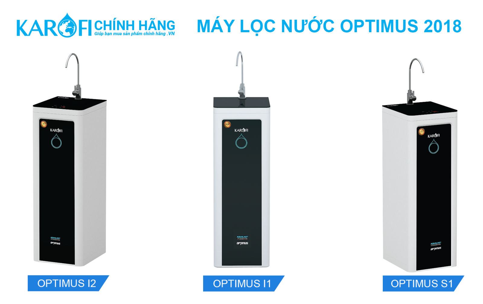 Máy lọc nước karofi OPtimus 2018