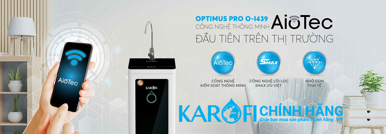 Máy lọc nước Karofi Optimus PRO O-I439