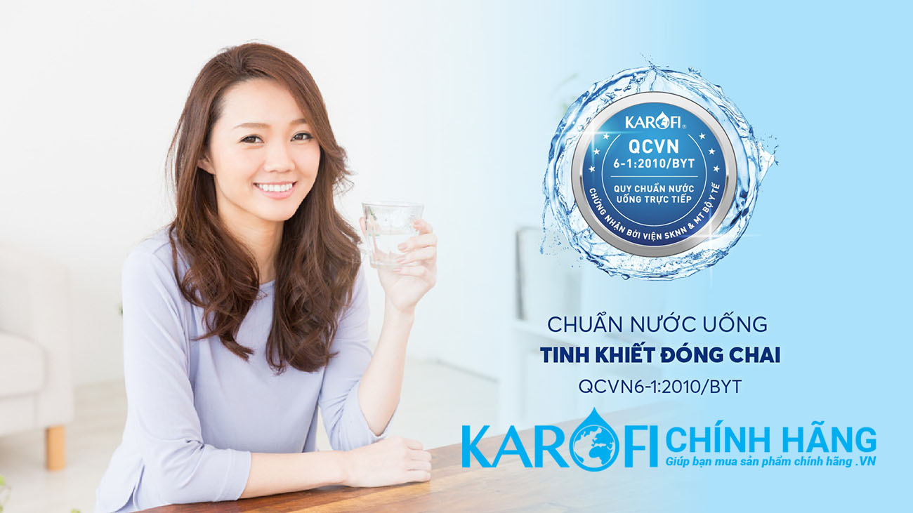 Máy lọc nước Karofi KAQ-U95 