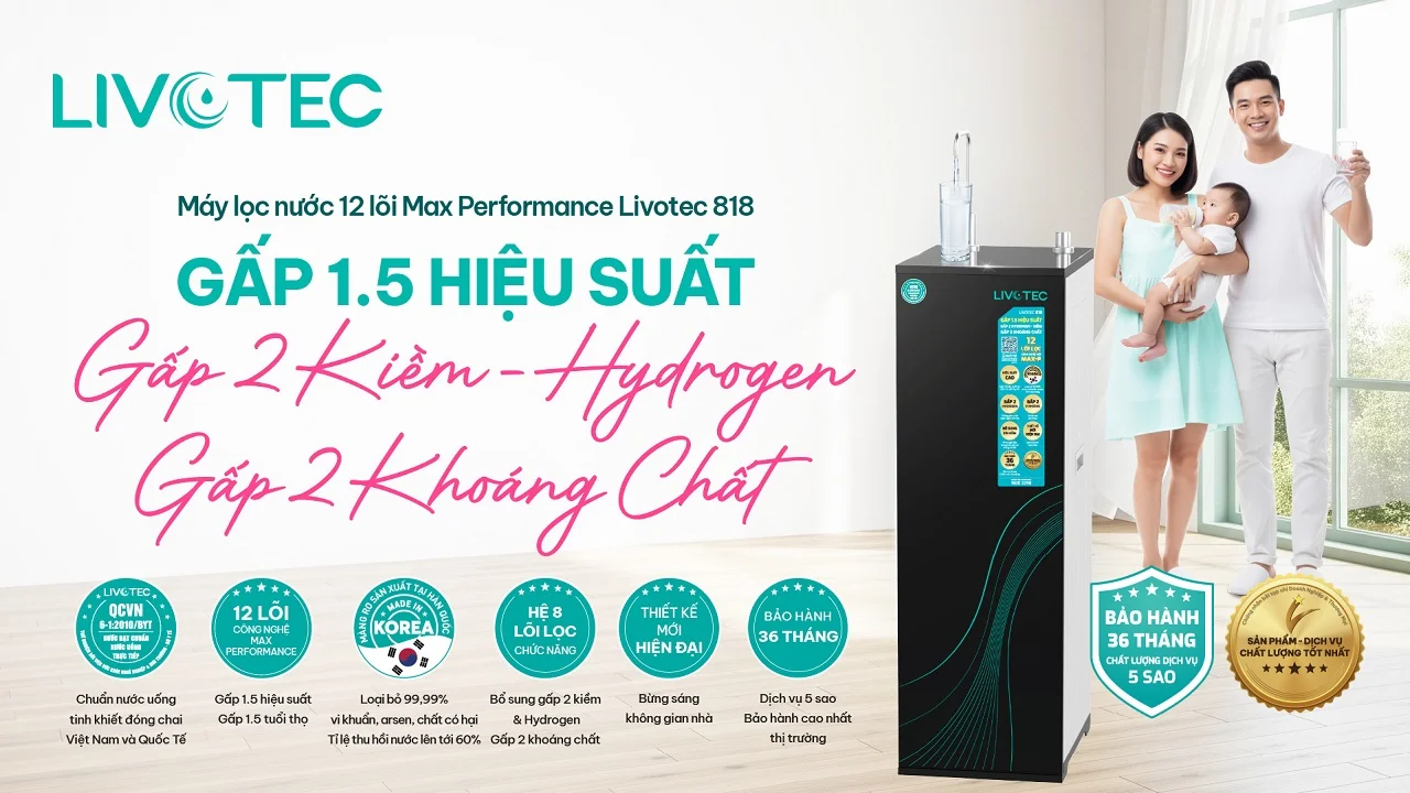 Máy lọc nước Livotec 818