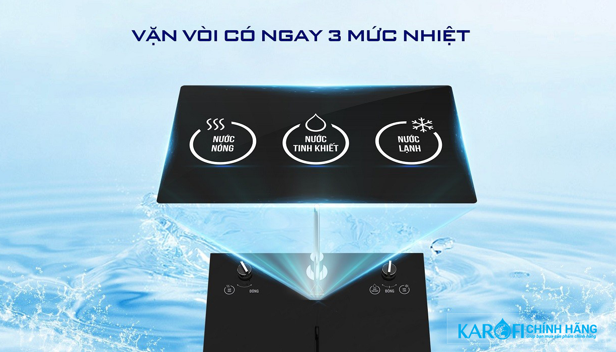 Máy lọc nước nóng lạnh Karofi KAD-D59
