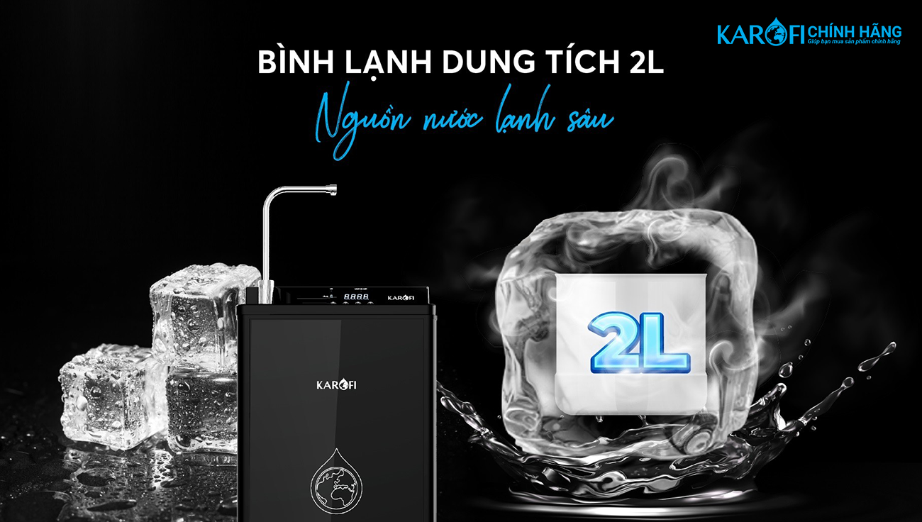 Máy lọc nước nóng lạnh Karofi KAD-D88