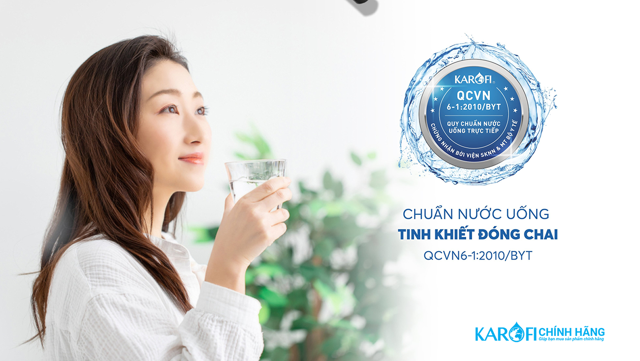Máy lọc nước nóng lạnh nguội karofi KAD-D52