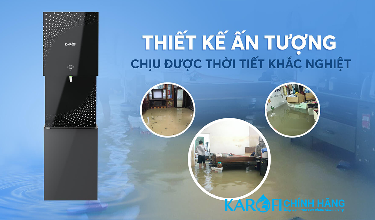 Máy lọc nước treo tường Karofi KAQ-W18 - Mới 2022
