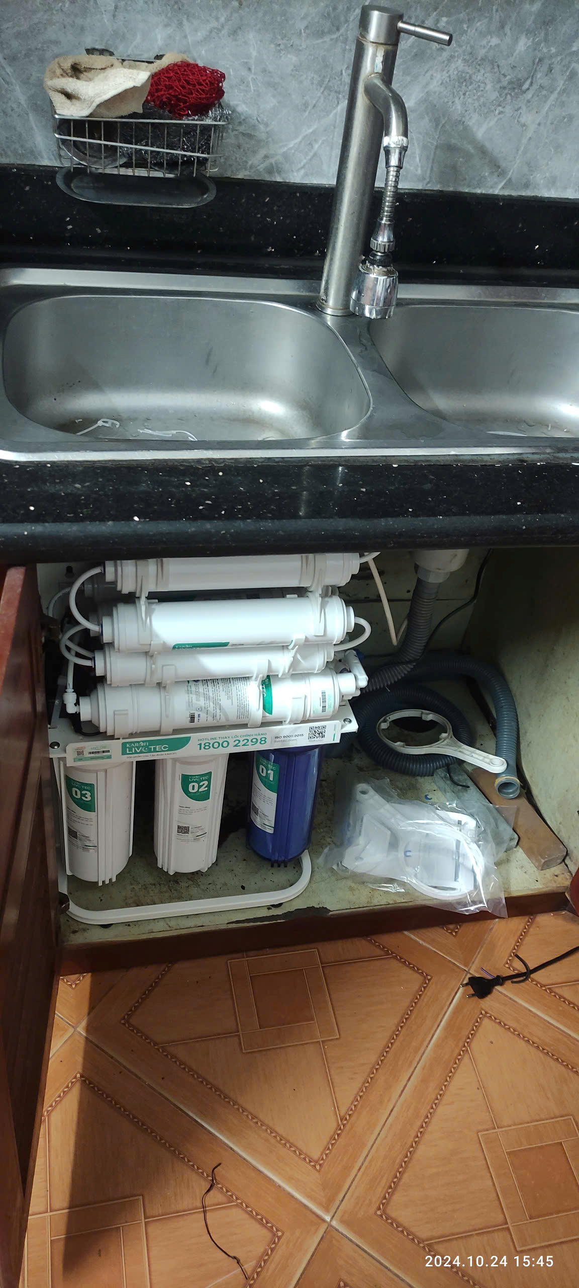 Máy lọc nước Karofi Livotec 216 - 10 Lõi Lọc - Mẫu Mới 2026