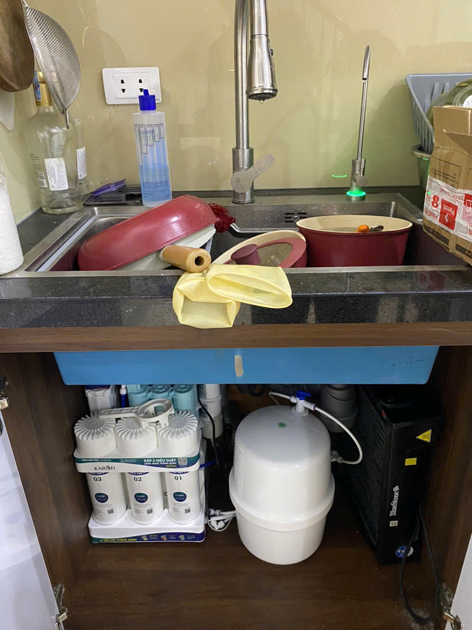 Máy lọc nước Karofi KAQ-D36 - 10 Lõi Chuẩn Nước Uống Trực Tiếp